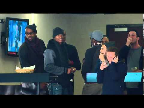 LeBron James at the Leafs Game - 02/02/2013