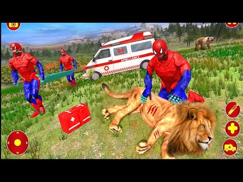 Animal Attack Rescue Superhero Game - Android Gameplay | Action Gameplay |