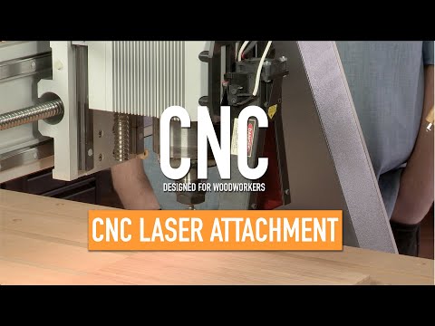 "CNC Laser Attachment" Popular Woodworking Visits Axiom Tool Group - Episode 5