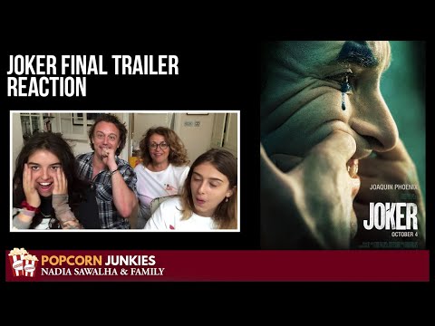 JOKER (Final Trailer) - The Popcorn Junkies REACTION
