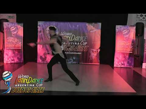 WLDC Buenos Aires 2019 -  Javier Ríos - 1er Puesto Salsa Solista Masculino Profesional