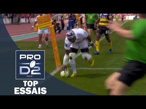 TOP Essais de la J30 – PRO D2 – Saison 2016-2017