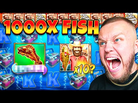 THE LUCKIEST BIG BASS SPLASH 1000 SESSION EVER!? (Big Slot Win?)
