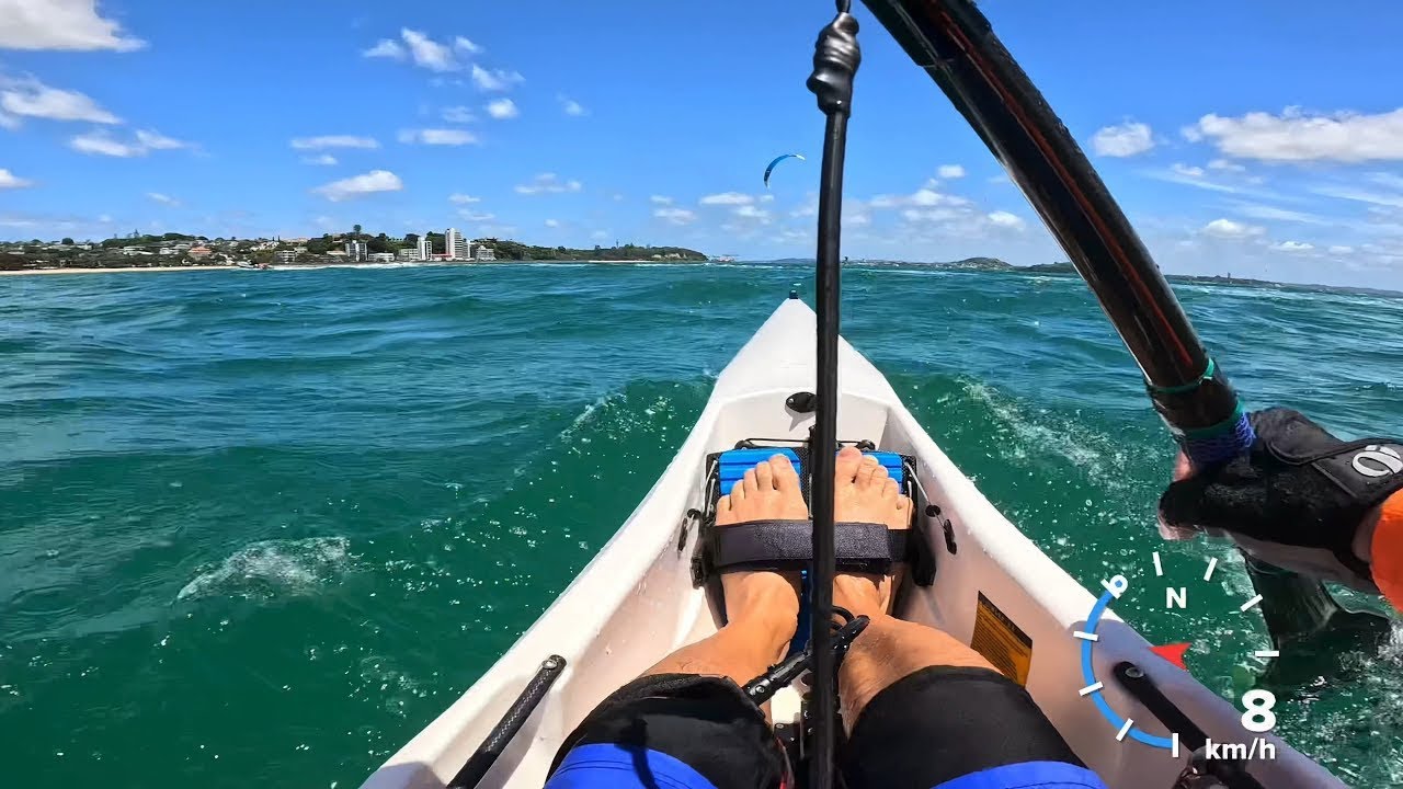 Trying to catch some boat waves…
