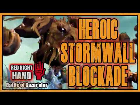 Heroic Stormwall Blockade - Battle of Dazar’alor - Hunter POV