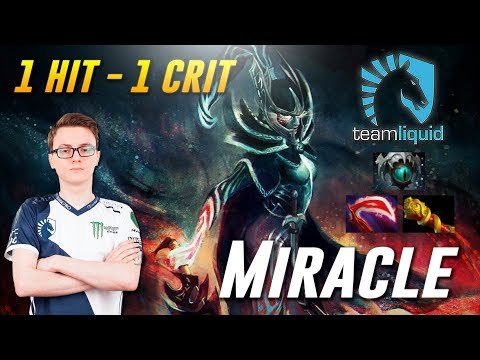 Miracle Phantom Assassin 1 HIT 1 CRIT - Dota 2 Pro MMR Gameplay