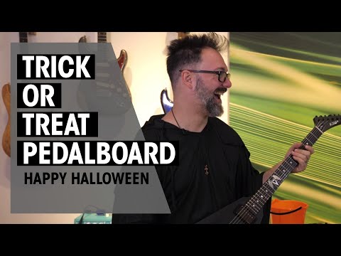 Rob Chapman | Trick or Treat Pedalboards | Thomann Halloween