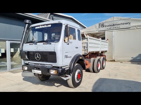 MERCEDES BENZ 2626 K 6x4 Meiller tipper - FIŠ TRUCKS SLOVENIA