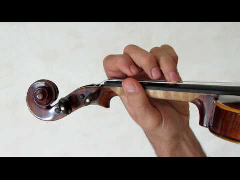 Volume 1 cours 042 / 133 - mini gamme accordeur en RE - Apprendre le Violon avec olivier Lesseur