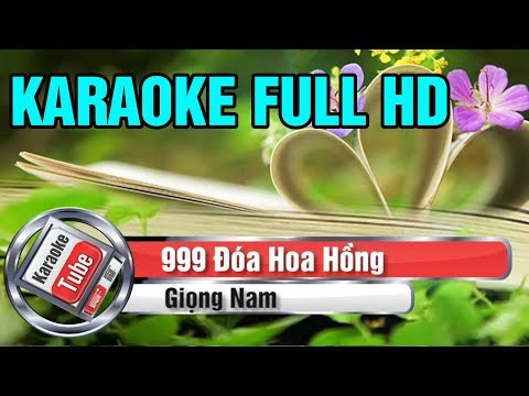 [Karaoke Full Beat] 999 Đóa Hoa Hồng - Giọng Nam - Karaoke FullHD