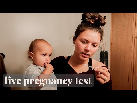 Live Pregnancy Test | Are We Pregnant With Baby #2?! | TTC Baby Number Two | Clomid Again?
