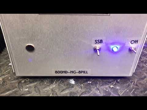Donkey Stomper 800HD-HG-8 Pill Paired with Texas Star DX 350 Cw Transmitter Repair/Review
