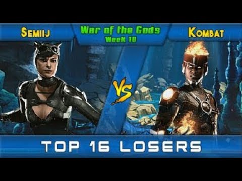 Semiij (Catwoman) Vs Kombat (Firestorm) - Injustice 2 - WOTG S2W10