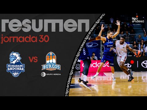 MoraBanc Andorra - Hereda San Pablo Burgos (73-71) RESUMEN | Liga Endesa 2021-22