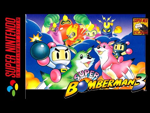 [Longplay] SNES - Super Bomberman 3 [100%] [2 Players] (4K, 60FPS)