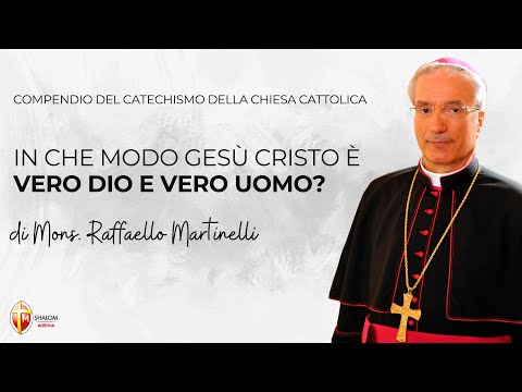 87. In che modo Gesù Cristo è vero Dio e vero uomo?