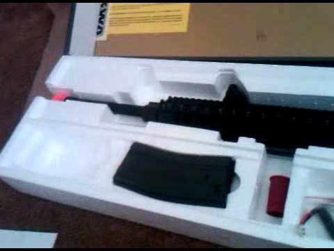 (FOR SALE:$320)KWA KM16 SR-12 2GX AEG Unboxing