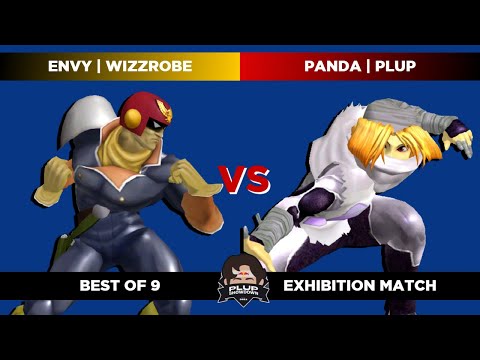 Envy | Wizzrobe (C. Falcon) vs. Panda | Plup (Sheik) - Plup Showdown SSBM Exhibition Match