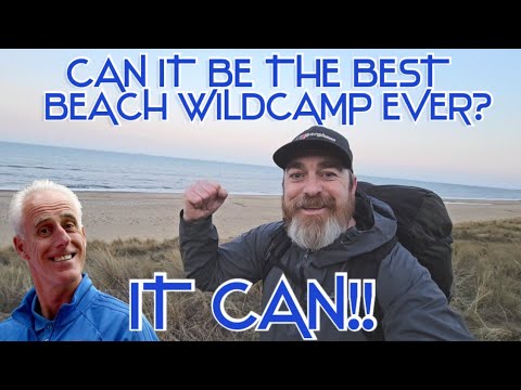IT CAN be the best beach wildcamp EVER!! 
