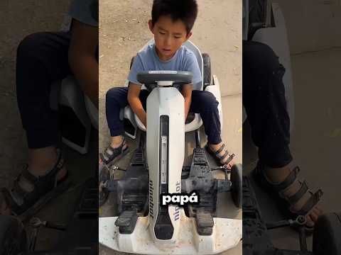 ¿Por qué no arrancan las motos? ¡Papá tiene la solución! 😲🏍️ #shorts