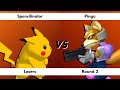 We Tech Those 78 Melee Spencilinator PIkachu Vs Pingu Fox Losers Round 2