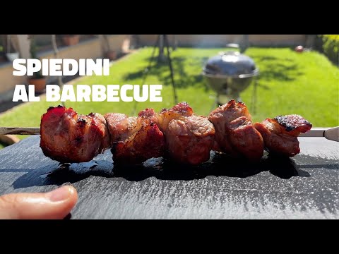 Spiedini al barbecue. La ricetta perfetta