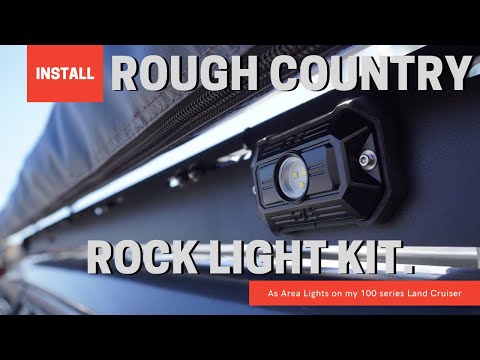 Install: Rough Country's Deluxe LED Rock Light Kit as Area Lights!  4K