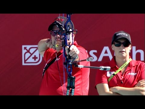 Reo Wilde v Bridger Deaton — compound men semifinal | Lausanne 2014 Archery World Cup