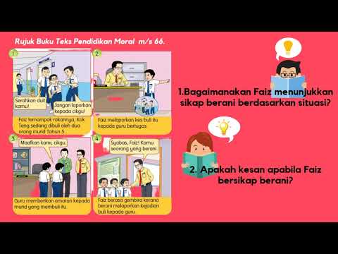 PENDIDIKAN MORAL TAHUN 3 (UNIT:9 HADAPI CABARAN, DEMI SEKOLAH)