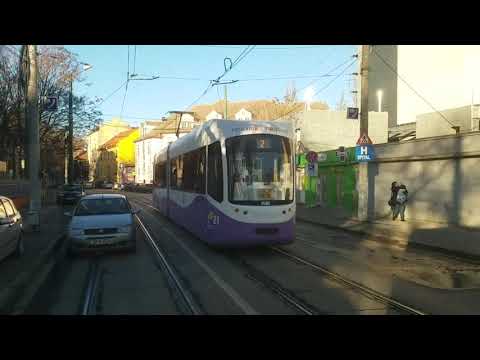 Driving Downtown - Timisoara Main Streets 4K - Romania