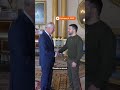 King Charles meets Ukrainian President Volodymyr Zelenskiy in London