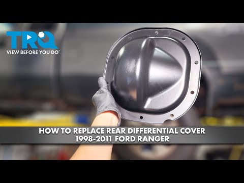 How to Replace Rear Differential Cover 1998-2011 Ford Ranger