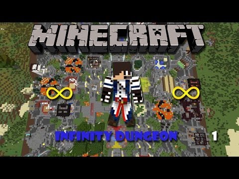 Minecraft Map Let's Play : Infinity Dungeon "So Confused" - Part 1