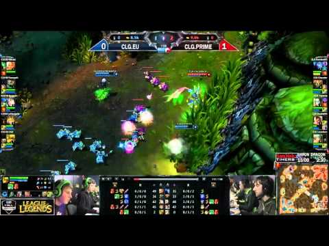 CLG.eu versus CLG.na game 2 (MLG Dallas LB semifinals)