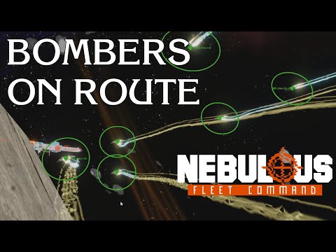 Bombers On Route | Nebulous: Fleet Command