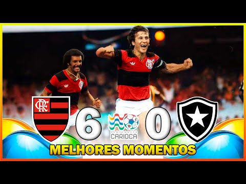 FLAMENGO 6 x 0 BOTAFOGO ● CARIOCA CHAMPIONSHIP 1981 ● 3RD ROUND ● 7TH ROUND ● THE GAME OF REVENGE
