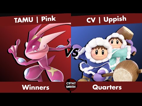 NO CAPS #54 Winners Quarters- TAMU | Pink (Greninja) vs CV | Uppish (Ice Climbers) SSBU Tournament