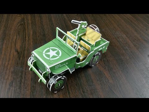 "JEEP" 3D PUZZLE