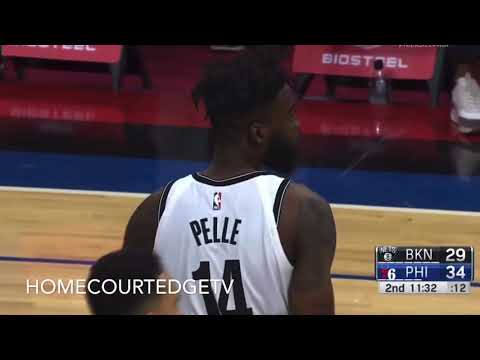 Norvel Pelle Brooklyn Nets Debut Highlights-HomeCourtEdge TV