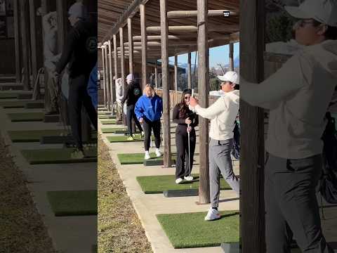 Golf Shot With Crazy Sound🥁
