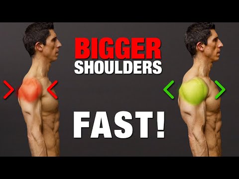 How to Get Bigger Shoulders Fast (JUST DO THIS!)