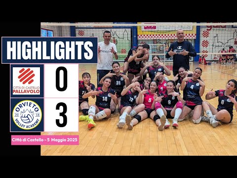 2a Divisione - Città di Castello vs Orvieto Volley Academy 0-3