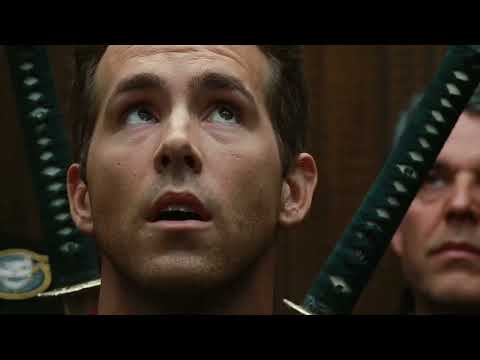 X Men Origins: Wolverine - Deadpool Wade Wilson Deflecting Bullets Scene (2009) - Movie Clip