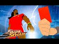 Crazy Rasta SAVES The Game Supa Strikas Action Cartoons For Kids