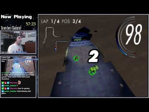 Scorcher (Saturn) - Full Playthrough (Easy) - YouTube