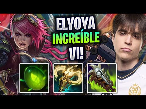 ELYOYA ES INCREÍBLE CON VI! - MAD Elyoya Juega Vi Jungla vs Rengar! | Season 2023