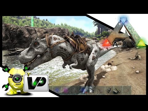 ARK Survival Evolved Vanilla Ep.11 Perfect Tame Agrentavis And Super Rex!!