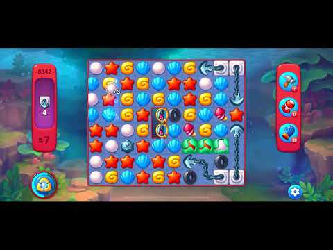 Fishdom Hard level 8342 no boosters フィッシュダム