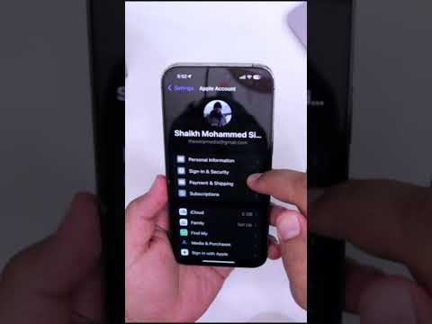 How to Change Phone Number in Apple ID? #shorts #iPhone #iOS #Apple