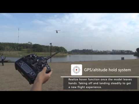 WALKERA G400 GPS Helicopter with GPS altitude hold & One Key Go home function